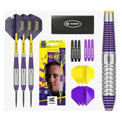 DART SZETT TARGET STEEL LUKE LITTLER 22G, RÉZTESTŰ BRASS