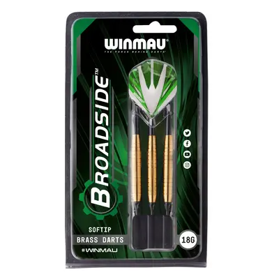 Dart szet Winmau soft BROADSIDE BRASS, 18g