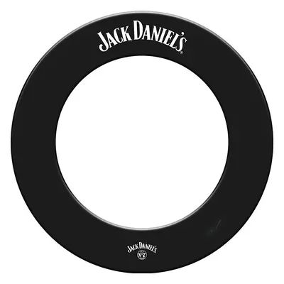 Jack Daniels falvédő dart tábla köré, fekete JD logóval