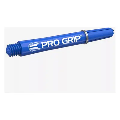 DART SZÁR RÖVID TARGET PRO GRIP, KÉK 34MM - 9 DARABOS CSOMAG