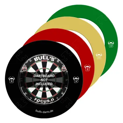 Bull&#039;s Darts falvédő 4 részes, vörös színben