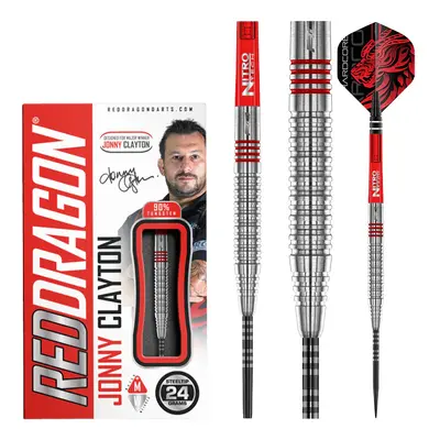 DART SZETT STEEL RED DRAGON JONNY CLAYTON ORIGINAL 2.0, 24G 90% WOLFRAM