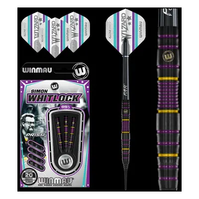 DART SZETT SOFT WINMAU SIMON WHITLOCK PRO-SERIES 20G, 85% WOLFRAM