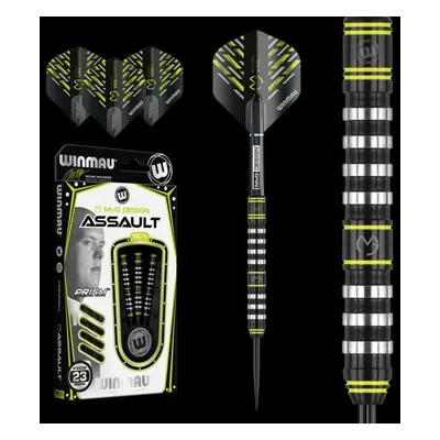 DART SZETT WINMAU STEEL MICHAEL VAN GERWEN ASSAULT 23G 90% WOLFRAM