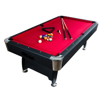 pool biliárd asztal Northstar Newgen. Premium Grande (8&#039;) fekete/piros