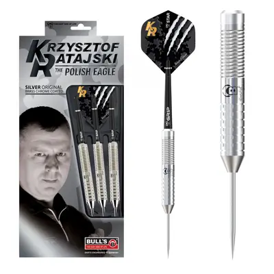 BULL&#039;S Krzysztof Ratajski Brass Silver Steel Dart 22g