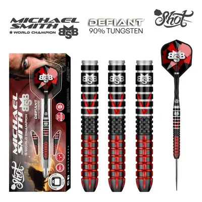 DARTS SZETT STEEL SHOT MICHAEL SMITH DEFIANT 22G, 90% WOLFRAM