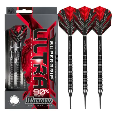 Dart szett Harrows soft 18g, Supergrip Ultra 90% wolfram