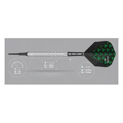 Darts szett TARGET soft, 20g, Agora A33, 90% wolfram