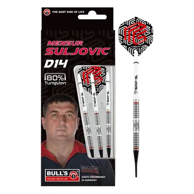 dart szett Bull&#039;s Mensur Suljovic D14, soft, 80%, 18g