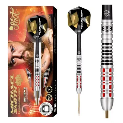 DARTS SZETT STEEL SHOT MICHAEL SMITH BELIEVE 22G, 90% WOLFRAM