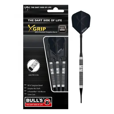 dart szett Bull&#039;s X-Grip X5 soft steel 16g 90%