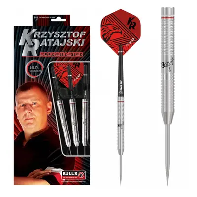 Dart szett BULL&#039;S Krzysztof Ratajski Scoremaster Steel 24g 80%