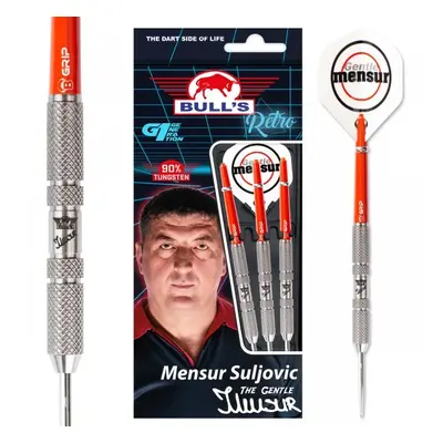 dart szett Bull&#039;s Mensur Suljovic Retro 22g 90%-os