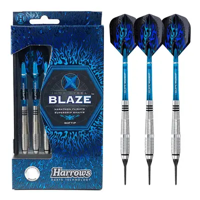 Dart szett Harrows soft, 18g, Blaze, style A, acél