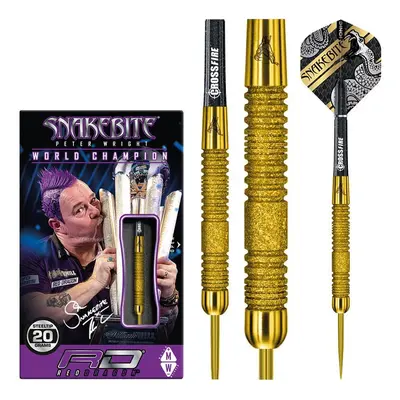 Dart szett Red Dragon steel Peter Wright Euro11 Element Gold PC 20g, 90% wolfram