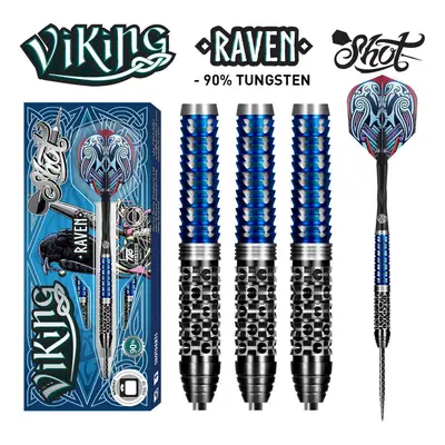 DARTS SZETT SHOT STEEL, VIKING RAVEN 23G, 90% WOLFRAM