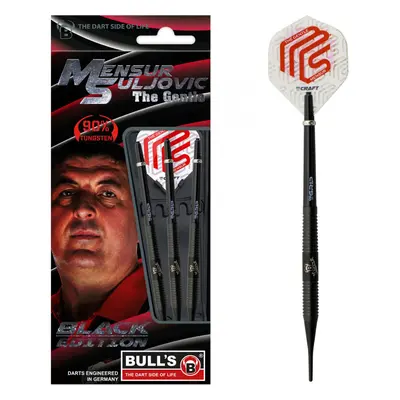 dart szett soft Bull&#039;s Champion Black edt. Mensur Suljovic 18gr