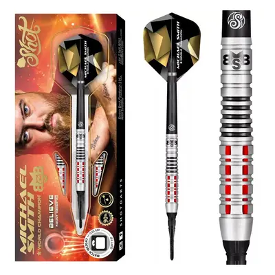 DARTS SZETT STEEL SHOT MICHAEL SMITH BELIEVE 25G, 90% WOLFRAM