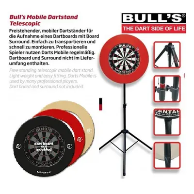 Bull&#039;s Moove komplett profi dart készlet