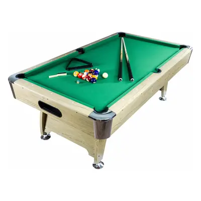 pool biliárd asztal Northstar Newgen. Premium (7&#039;) világosbarna/zöld