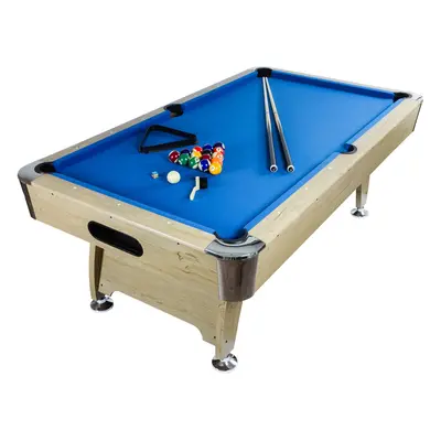 pool biliárd asztal Northstar Newgen. Premium (7&#039;) világosbarna/kék