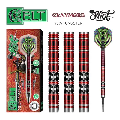 DARTS SZETT SHOT SOFT, CELT CLAYMORE, 20G, 90% WOLFRAM