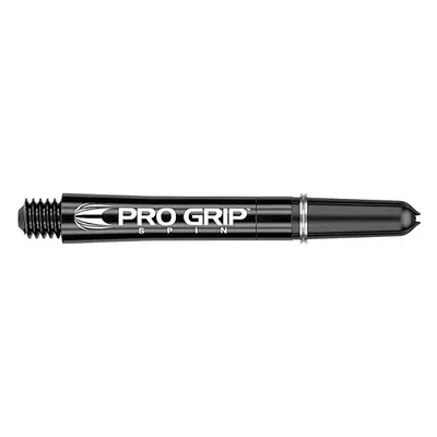 DART SZÁR TARGET PRO GRIP SPIN MŰANYAG FORGÓ, FEKETE, HOSSZÚ, 9DB-OS CSOMAG