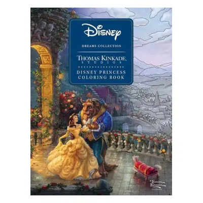 Disney Dreams Collection Thomas Kinkade Studios Disney Princess Coloring Book