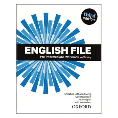 English File Pre-intermediate Workbook with Answer Key (3rd) without CD-ROM