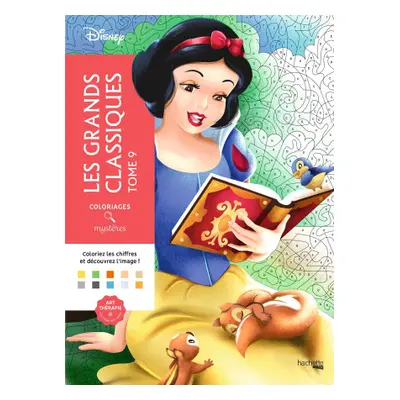 Coloriages mystères Les Grands classiques Disney Tome 9