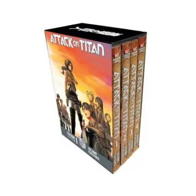 Attack On Titan Season 1 Part 1 Manga Box Set