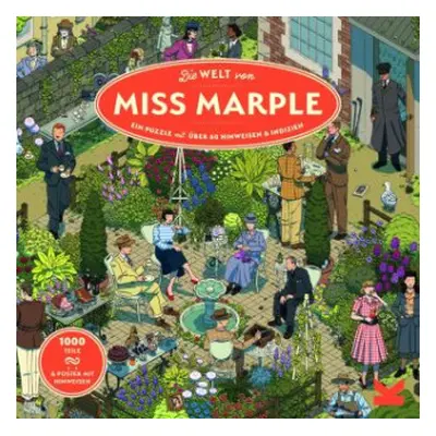 The World of Miss Marple 1000 Piece Puzzle: A 1000-Piece Jigsaw Puzzle