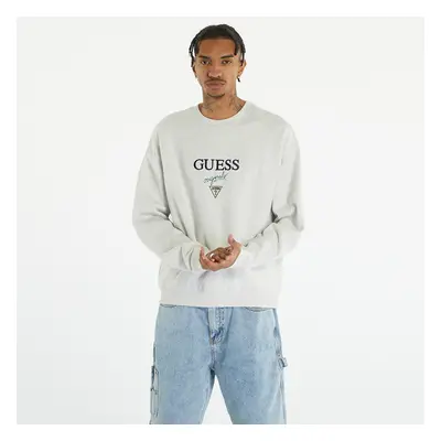 Pulóver GUESS Go Baker Logo Crewneck Eli Grey Heather