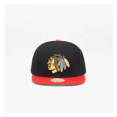 Baseball sapka Mitchell & Ness NHL Team 2 Tone 2.0 Snapback Blackhawks Black/ Red