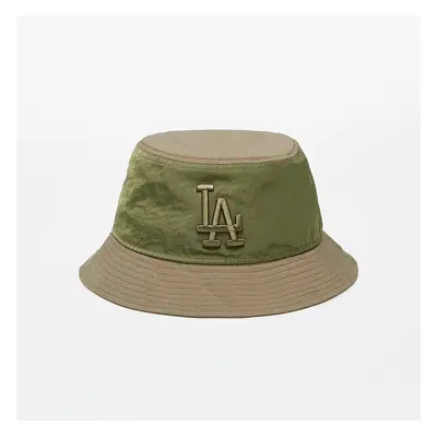 New Era Los Angeles Dodgers Multi Texture Tapered Bucket Hat New Olive