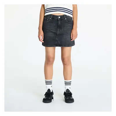 Szoknya Tommy Jeans Izzie Mini Skirt Denim Black