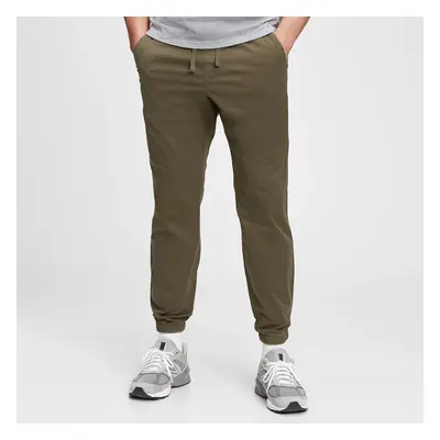 Nadrágok GAP Jogger Pants Black Moss