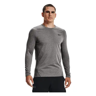 Póló Under Armour Cg Armour Fitted Crew Charcoal Light Heather