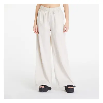 Nadrágok Urban Classics Ladies Linen Mixed Wide Pants Soft Seagrass