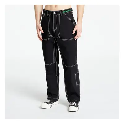 Nadrágok PLEASURES Ultra Utility Pants Black