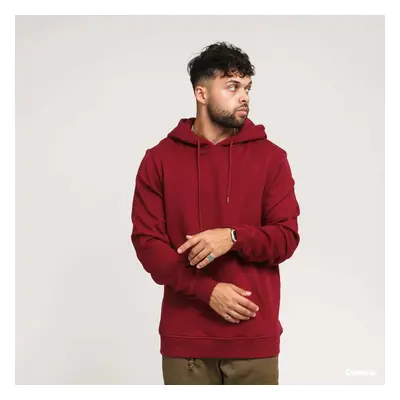 Pulóver Urban Classics Organic Basic Hoody Burgundy