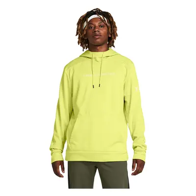 Pulóver Under Armour Armour Fleece Wordmark Hd Lime Yellow