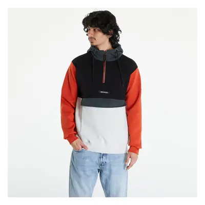 Pulóver Horsefeathers Milo Sweatshirt Black/ Orange Rust