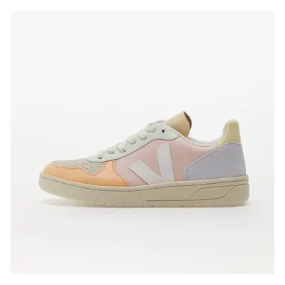 Sneakers Veja V-10 Leather W Petale/ White/ Multico