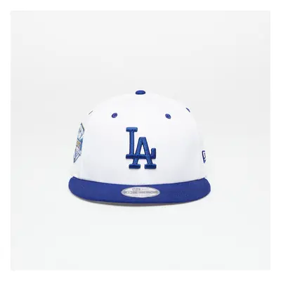 New Era Los Angeles Dodgers White Crown Patch 9Fifty Snapback Cap Optic White/ Light Royal/ Brig