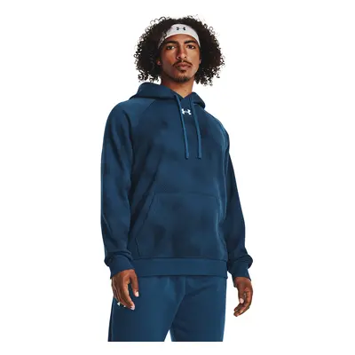 Pulóver Under Armour Rival Fleece Printed Hd Varsity Blue