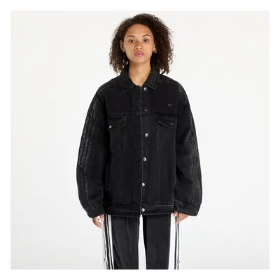 Kabát adidas Atlanta Denim Jacket Black