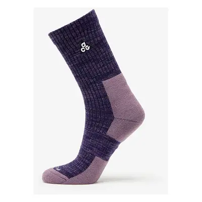 Nike ACG Everyday Cushioned Crew Socks 1-Pack Purple Ink/ Black/ Violet