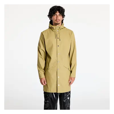 Kabát Rains Long Jacket W3 UNISEX Khaki